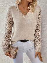 Elizabeth | Soft V-neck Sweater