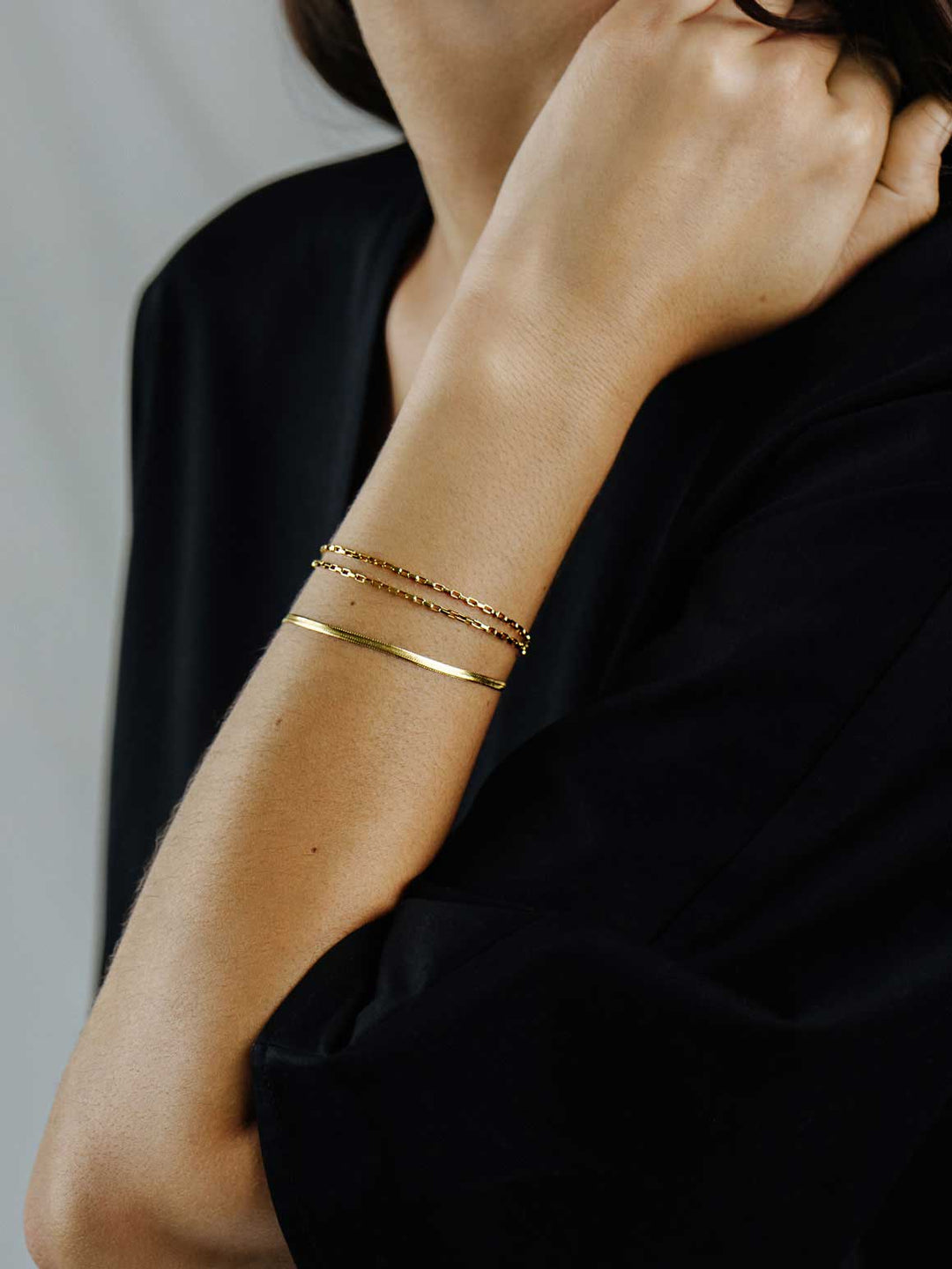Lustra | Snake Chain Bracelet
