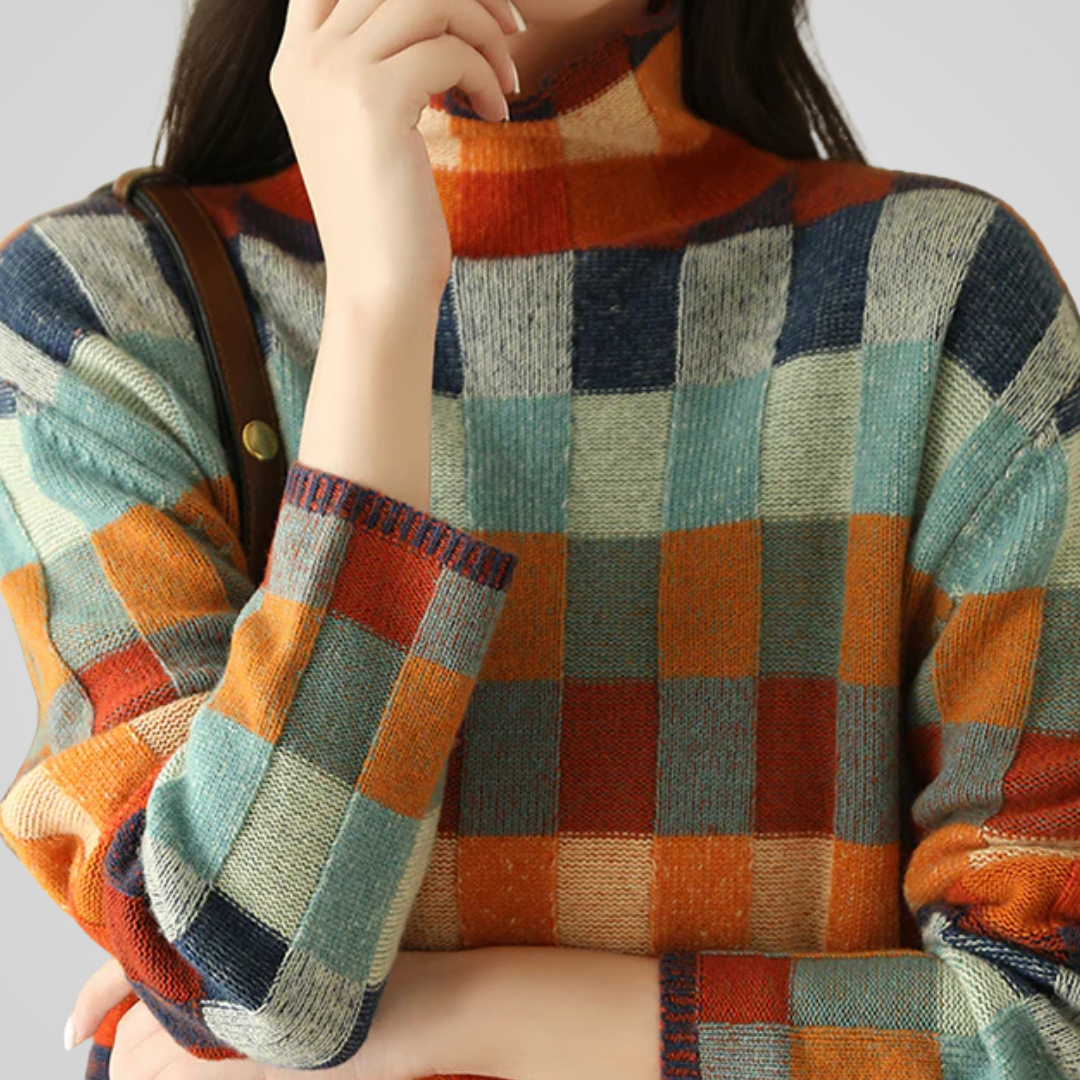 Anna | Turtleneck Sweater Blocks