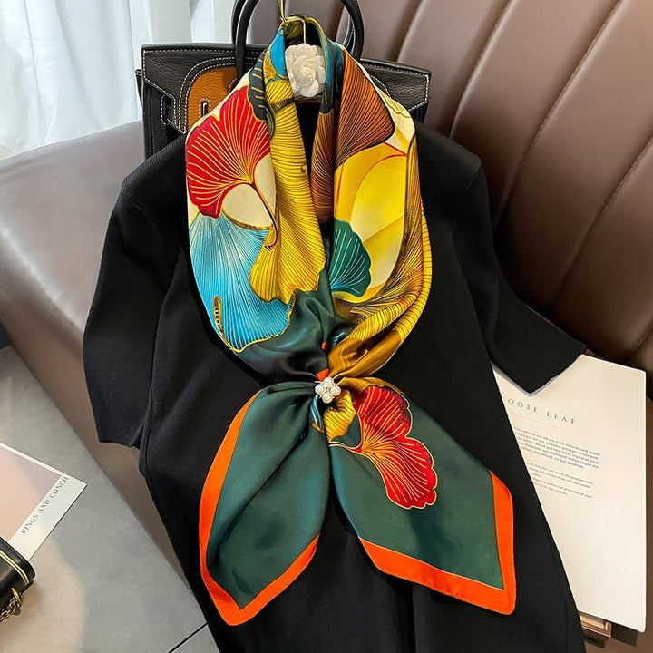 Aveline | Silk-Touch Statement Scarf