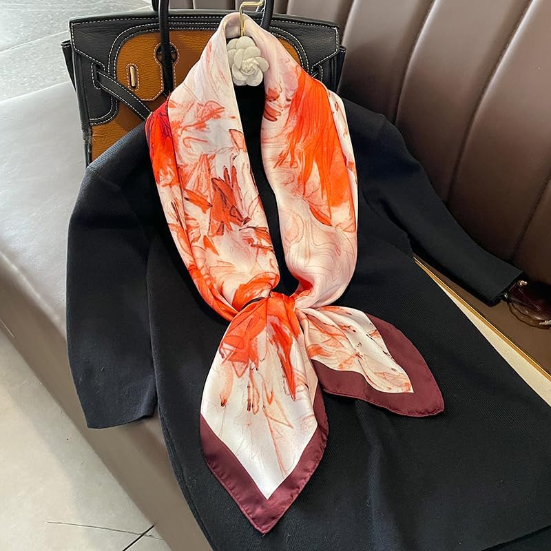 Aveline | Silk-Touch Statement Scarf