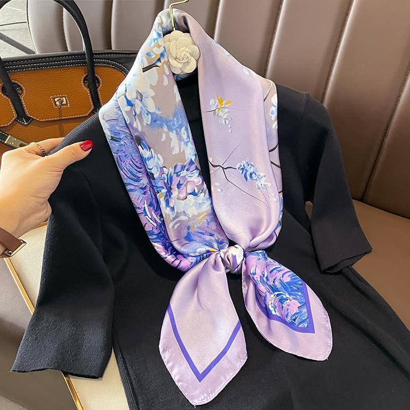 Aveline | Silk-Touch Statement Scarf