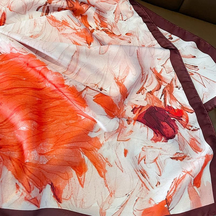 Aveline | Silk-Touch Statement Scarf