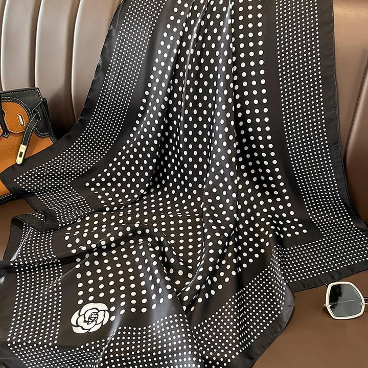 Aveline | Silk-Touch Statement Scarf