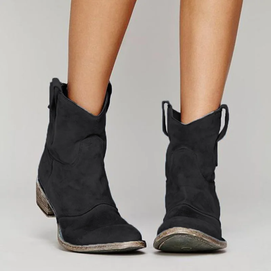 Allison | Suede Ankle Boots
