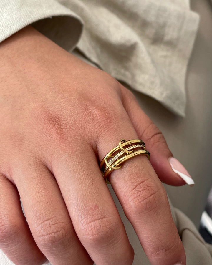 Eterna | Gold-Plated Ring