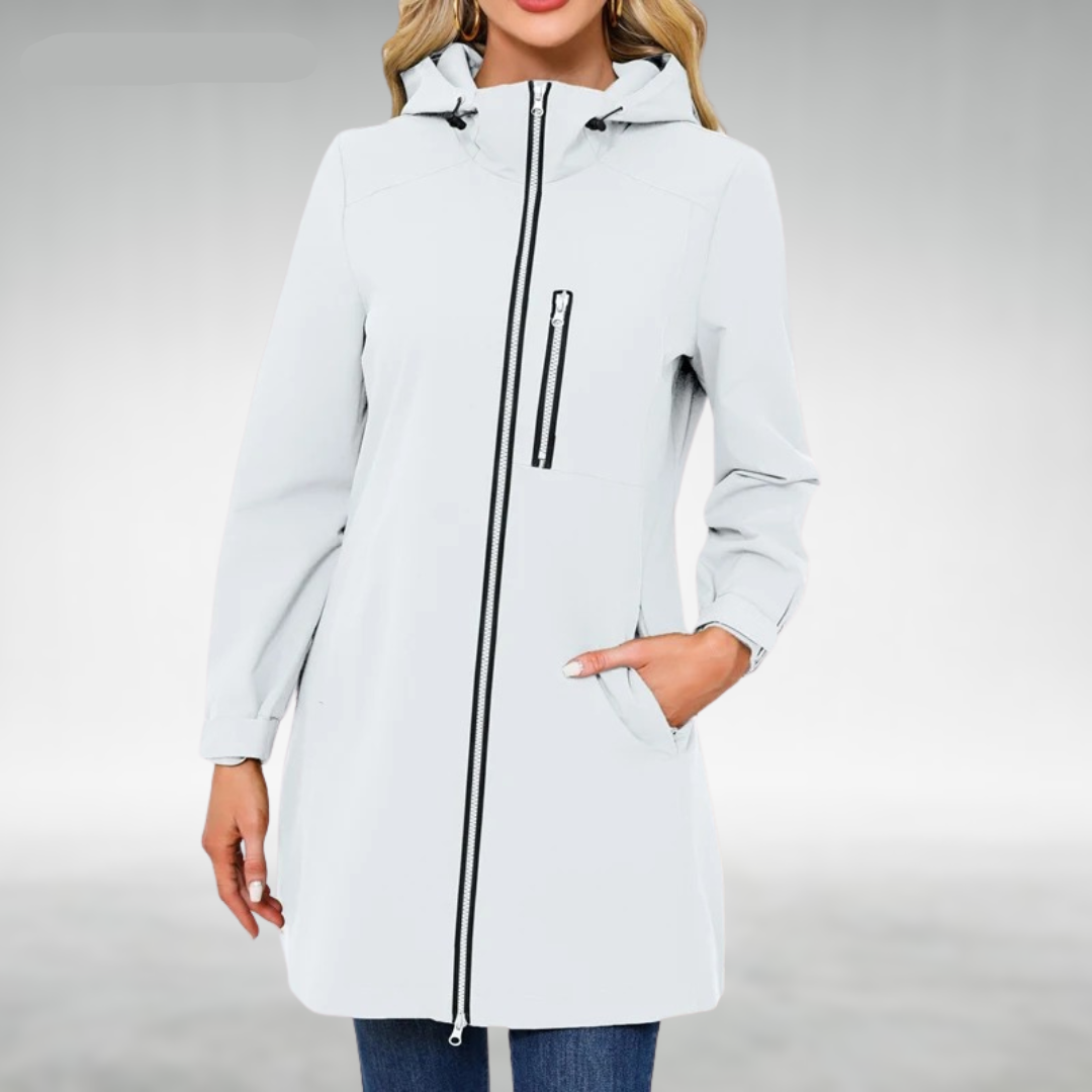 Izza | Women's Waterproof Long Jacket