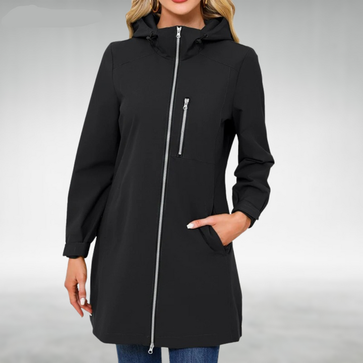 Izza | Women's Waterproof Long Jacket