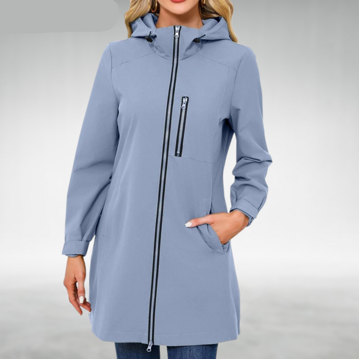 Izza | Women's Waterproof Long Jacket