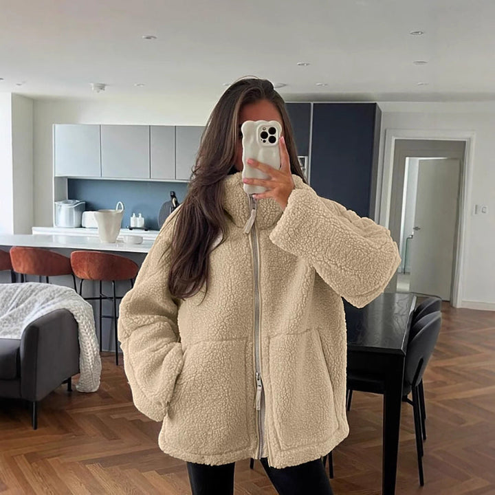 Kaja | Cozy Teddy Coat