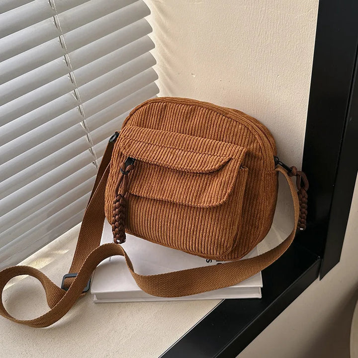 1+1 FREE | Piper -  Premium Corduroy Crossbody Bag
