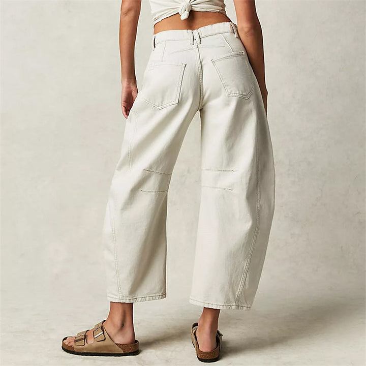 Elena - Urban Ease Wide-Leg Trousers