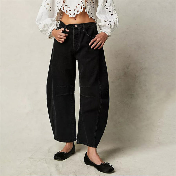 Elena - Urban Ease Wide-Leg Trousers