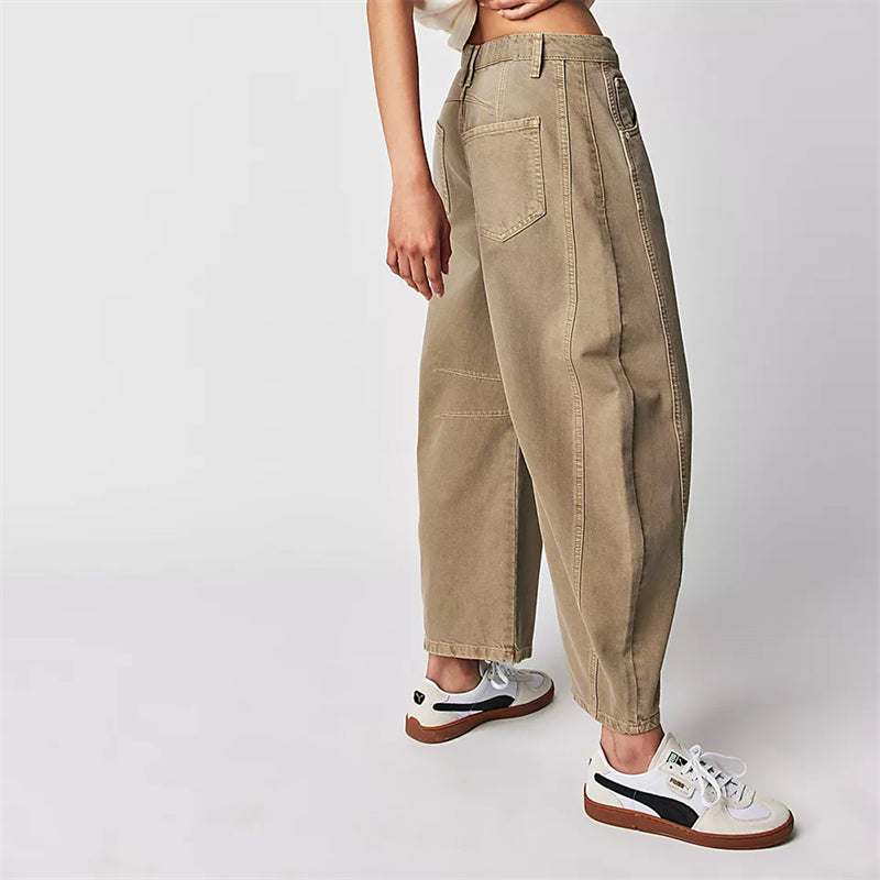 Elena - Urban Ease Wide-Leg Trousers