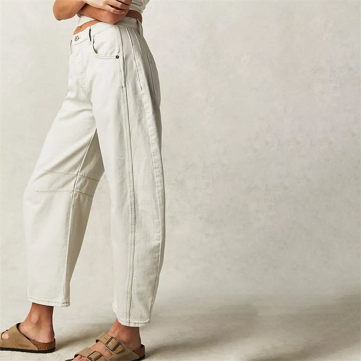 Elena - Urban Ease Wide-Leg Trousers