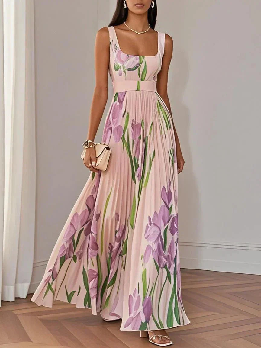 Ellise | Elegant Floral Maxi Dress