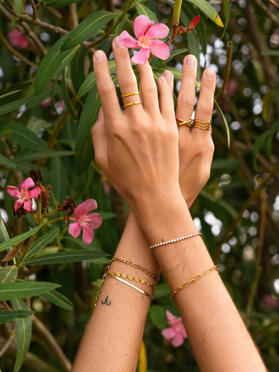 Lustra | Snake Chain Bracelet