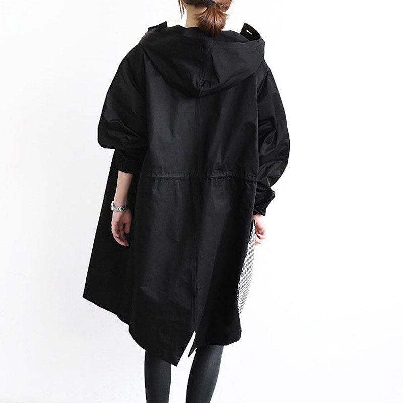 Elena | Hooded Trench Coat