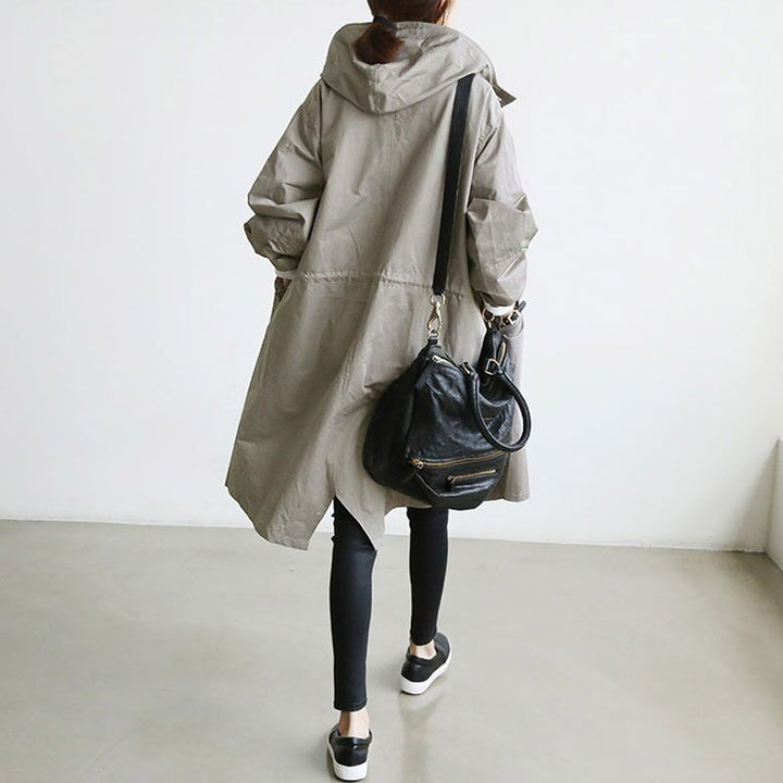 Elena | Hooded Trench Coat
